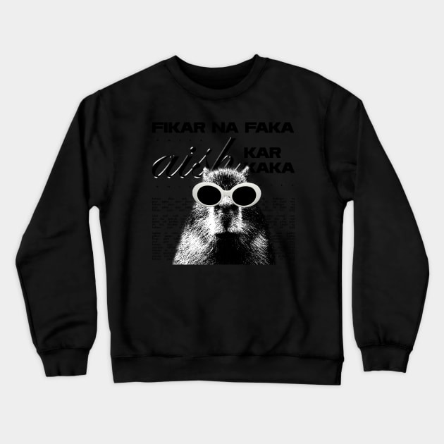 Fikar Na Faka, Aish Kar Kaka Crewneck Sweatshirt by hrekh